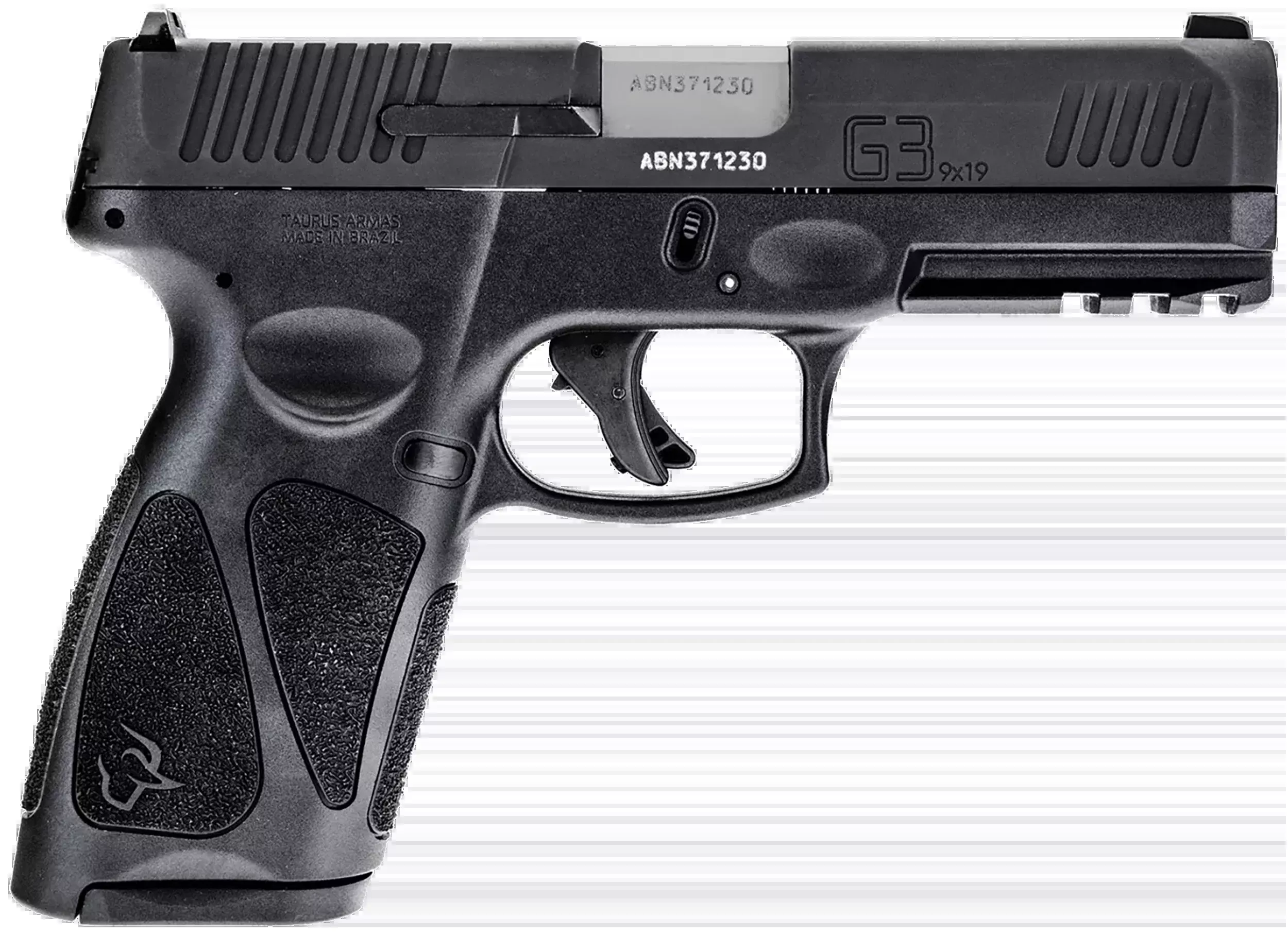 Taurus G3 9mm Luger 4" 17+1 Semi-Auto Pistol - Black Polymer Frame, Matte Black Tenifer Slide