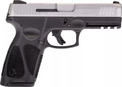 Taurus G3 Semi-Auto Pistol 9mm Luger 4" Barrel (2)-10Rd Mags 3-Dot Adjustable Sights Matte Stainless Steel Polymer Finish