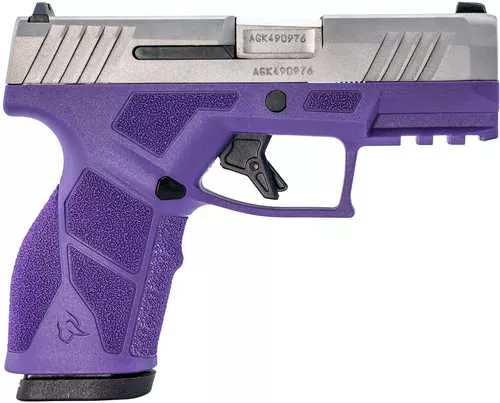 Taurus GX2 9mm Luger 10+1 3.37" Matte Stainless Steel Barrel, Matte Serrated Stainless Steel Slide, OD Green Polymer Frame w/Picatinny Rail, Polymer Grip