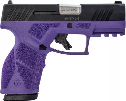 Taurus GX2 Pistol 9mm Luger 3.37" Barrel 10Rd Black Slide Dark Purple Finish