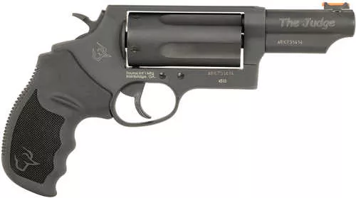 Taurus Judge T.O.R.O. Compact Revolver .45 LC/.410 Gauge 3" Barrel 5 Round Capacity Black Rubber Grips Blued Finish