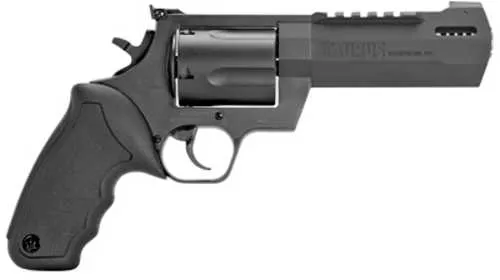 Taurus Raging Hunter Double Action Revolver .460 S&W 5.12" Barrel 5 Round Capacity Adjustable Rear Sight Black Rubber Grips Black Barrel/Cylinder Matte Silver Finish