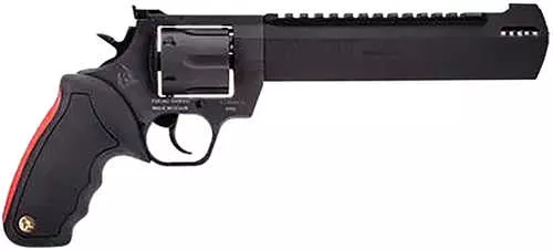 Taurus Raging Hunter Large Frame 500 S&W Mag 5rd 10" Black Ported/Target Crown Barrel, Black Cylinder, Black Steel Frame, Black Rubber Grip