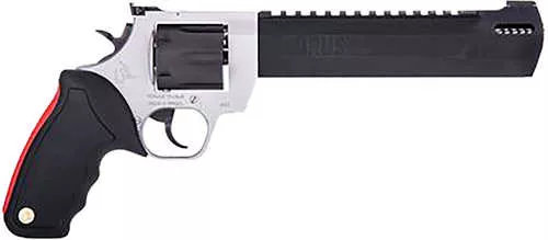 Taurus Raging Hunter Large Frame 500 S&W Mag 5rd 10" Matte Black Ported/Target Crown Barrel, Matte Black Cylinder, Matte Stainless Steel Frame, Black Rubber Grip