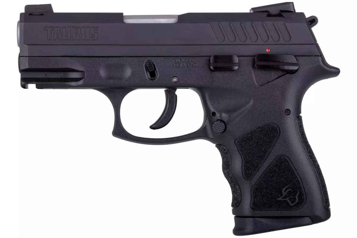 Taurus TH9C Handgun 9mm Luger 13rd/17rd Magazines 3.54″ Barrel Black Slide/Black Grip