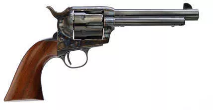 Taylor's & Company Revolver Gunfighter 357 Magnum Checkered Grip 5.5" Barrel 6 Round