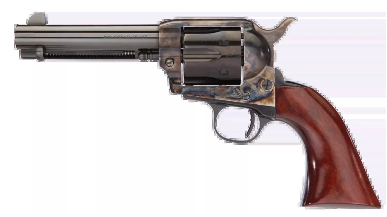 Taylors and Company 1873 Cattleman Gunfighter 357 Mag 4.75" 6-Rd SAO Revolver - Taylor Tuned