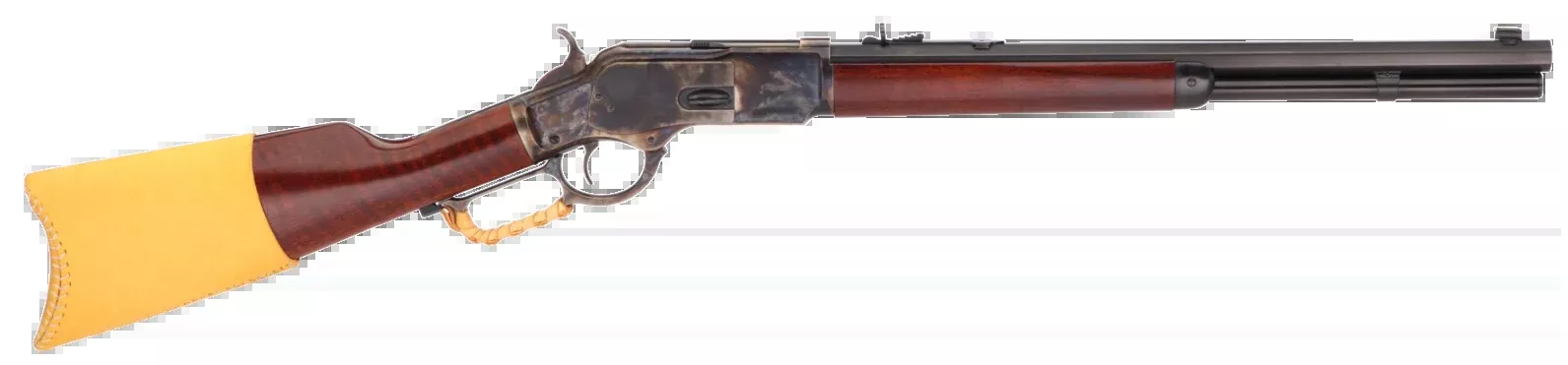 Taylors and Company 1873 Comanchero 45 Colt (LC) 20" 10+1 Lever Action Rifle - Straight Walnut Stock
