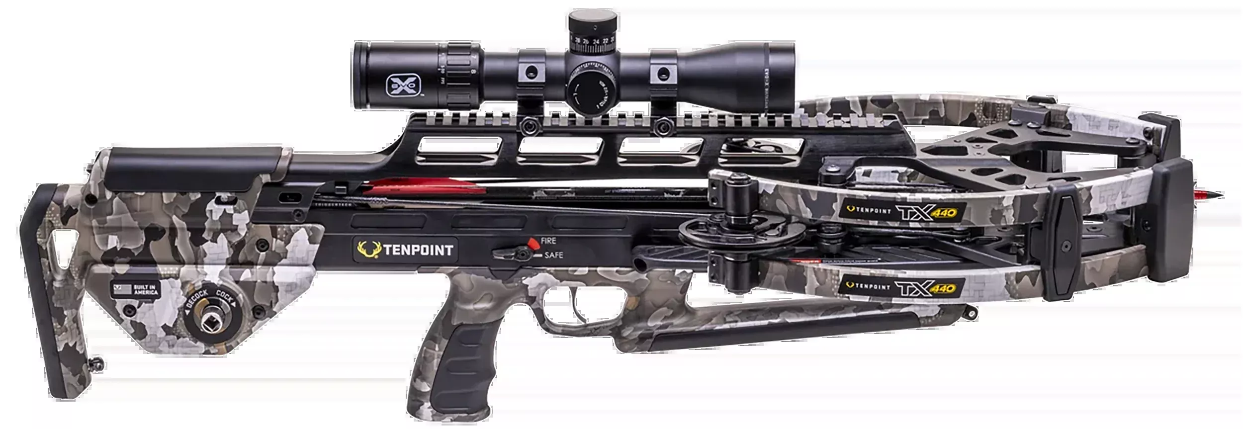 TenPoint TRX 440 Vektra Crossbow w/ ACUslide MAXX & EVO-X Elite Scope 440 FPS 300 Draw