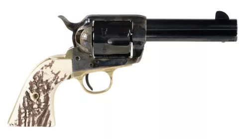 TF PIETTA 1873 CATTLEMAN STAG GRIP 4.75 .45LC