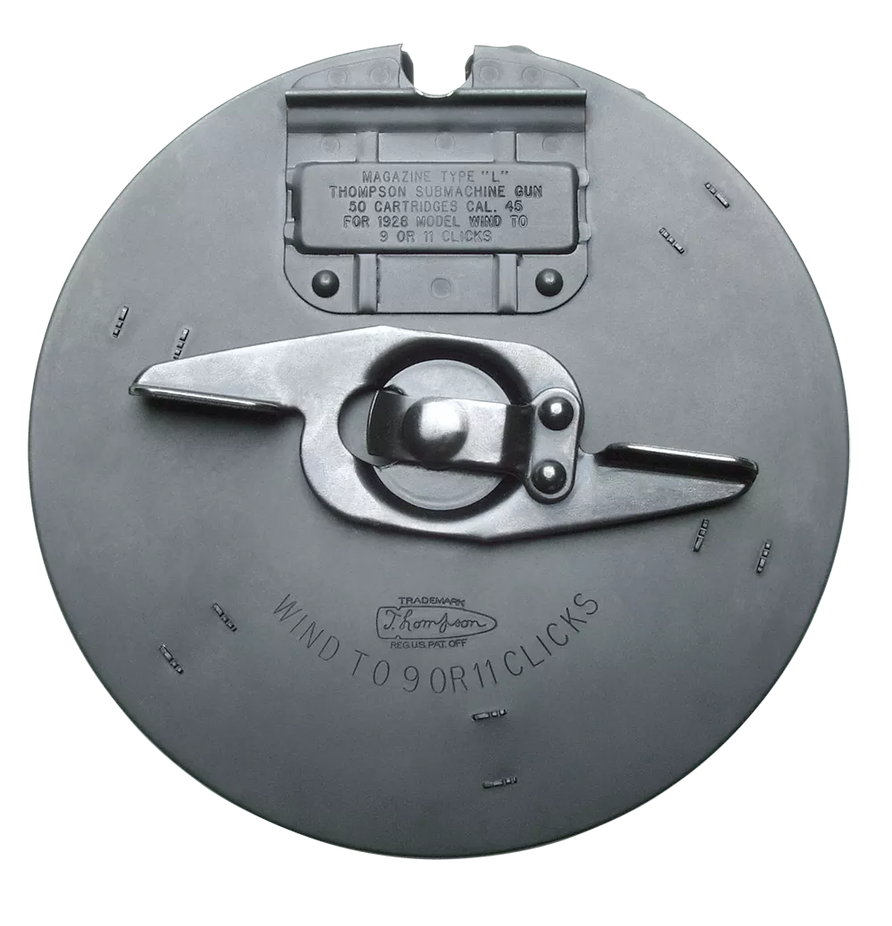 Thompson T13KT A150rd Drum 45 ACP Fit 1927-A1 Thompson Blued Steel
