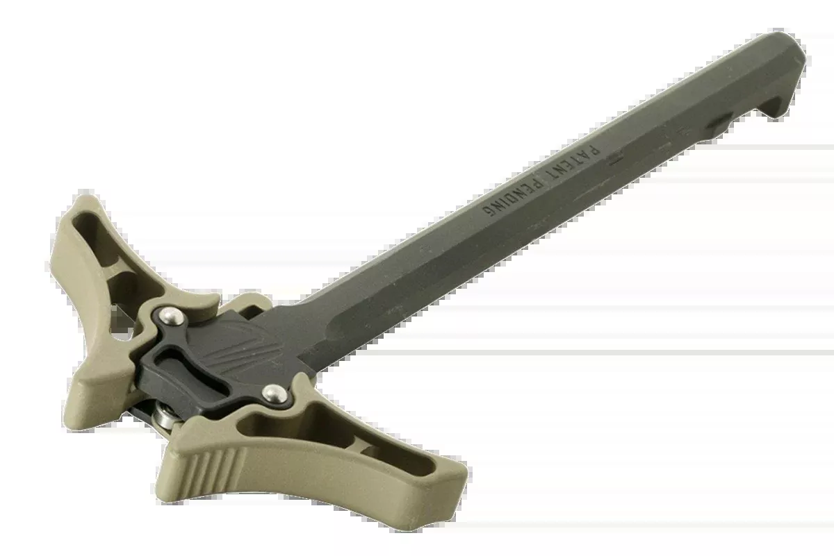 Timber Creek Outdoors Enforcer Ambidextrous Charging Handle AR-Platform Flat Dark Earth Cerakote Aluminum