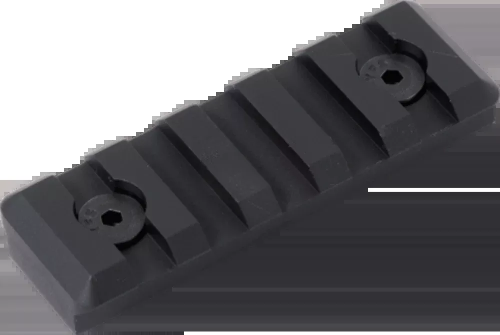 Timber Creek Outdoors M-LOK 5 Slot Picatinny Rail Black Anodized Aluminum