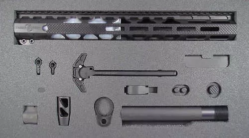 Timber Creek Outdoors TCGKBL Greyman Complete Build Kit AR-15 Rifle Black