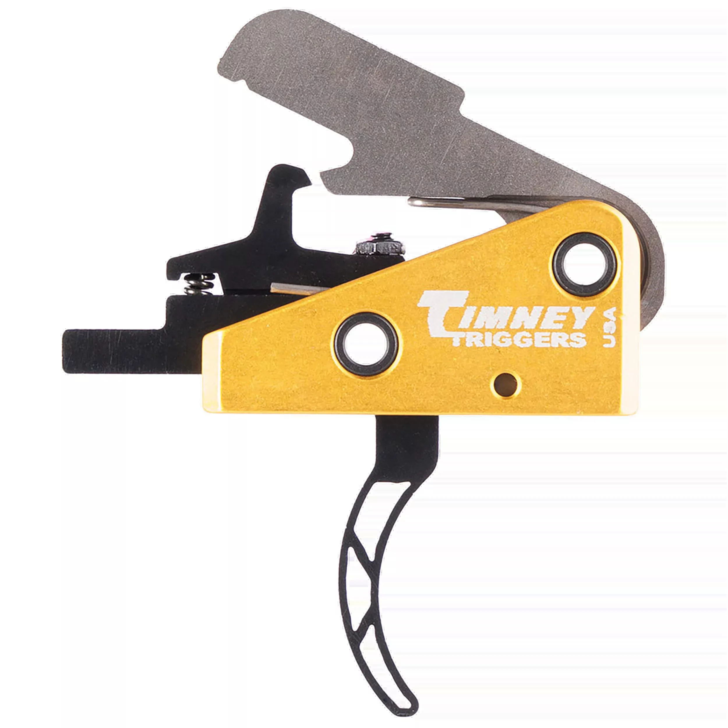 Timney Triggers AR-15 Competition Drop-In Single-Stage Skeletonized 3 lb Trigger Black/Gold 661S