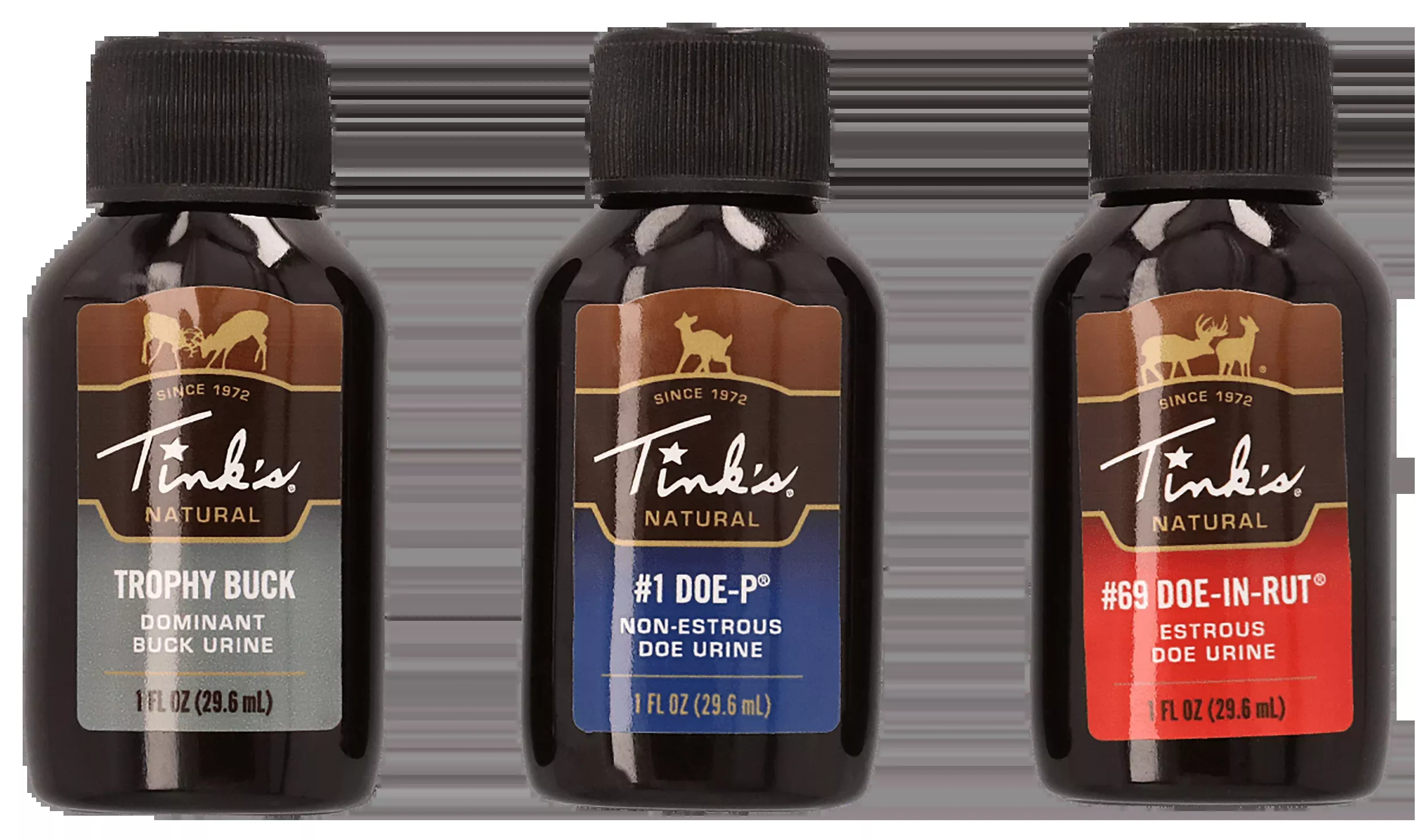 Tinks W6000 Natural Hunt Success Kit Deer Attractant 1 oz 3-Pack