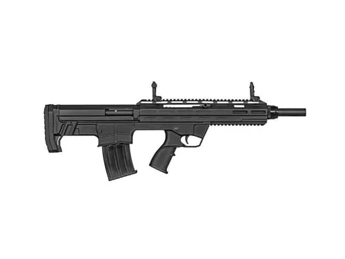 Tokarev USA 21000105 TBP12 Gauge Semi-Auto 3" 5+1 18.50" Black Steel Barrel, Black Receiver w/Picatinny Rail, Black Bullpup Synthetic Stock