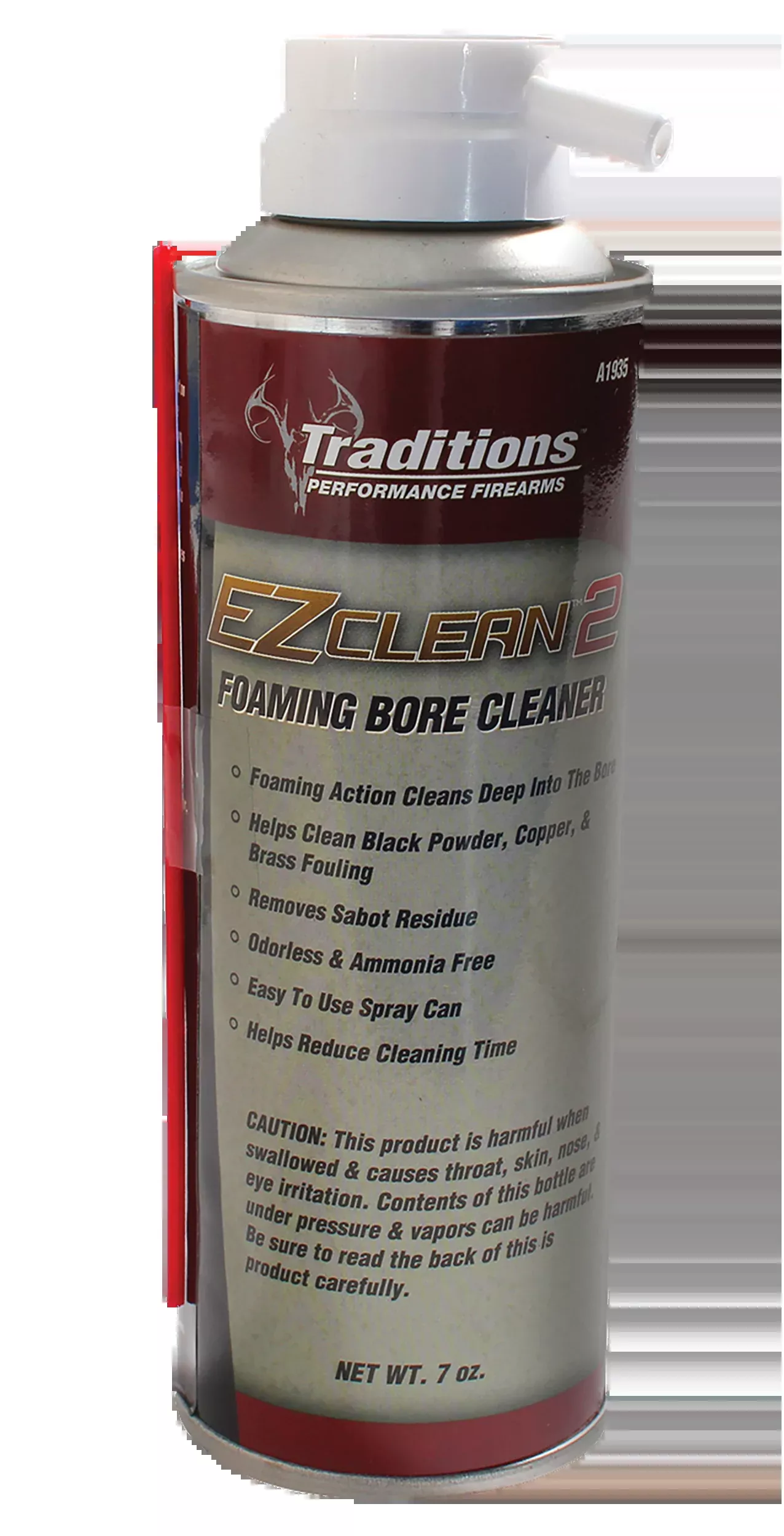 Traditions EZ Clean 2 Foaming Bore Cleaner 7 oz Spray Can