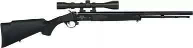 Traditions Redi-Pak Buckstalker XT .50 Cal Black/Blued with 3-9x40 Scope - Black