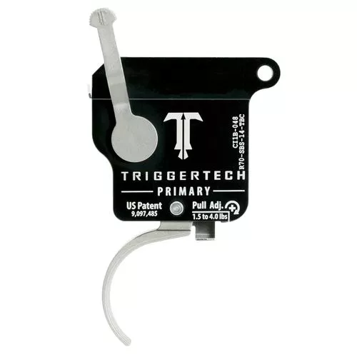 TriggerTech R70SBS14TBC PrimaryRemington 700 Stainless Single-Stage Traditional Curved 1.50-4.00 lbs