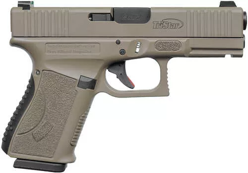 TriStar APOC 9mm Luger 4.02" Barrel 15 Round Mag Flat Dark Earth Slide & Frame