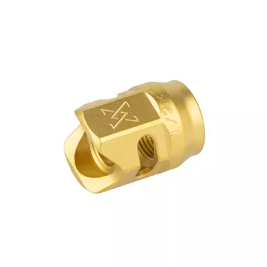 True Precision Cobra Comp 9mm Compensator - Gold TiN 1/2x28 - TP-CMICRO-G