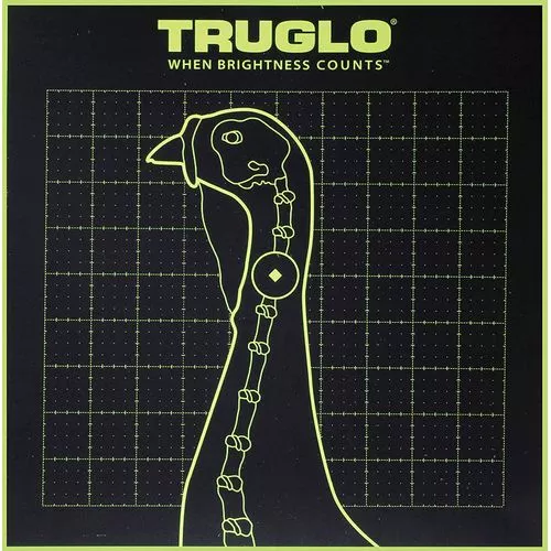 Truglo TG-12A6 Tru-SeeSelf-Adhesive Paper Turkey Black/Green 6 Per Pkg