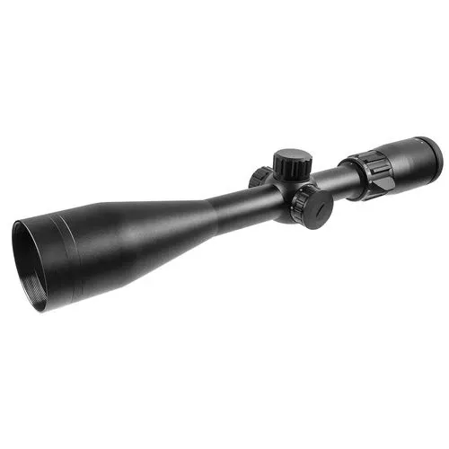 TruGlo TG-8541BI InterceptBlack Anodized 4-12x44mm 1" Tube Illuminated Duplex Reticle