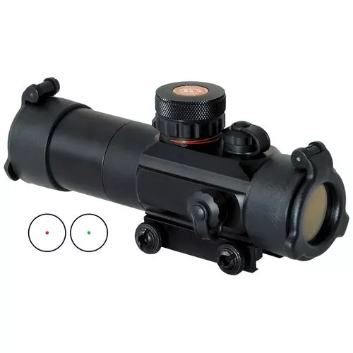 Truglo TG8030TB Tactical1x 30mm Obj 3 MOA Illuminated Red Dot Black Matte CR2032 Lithium