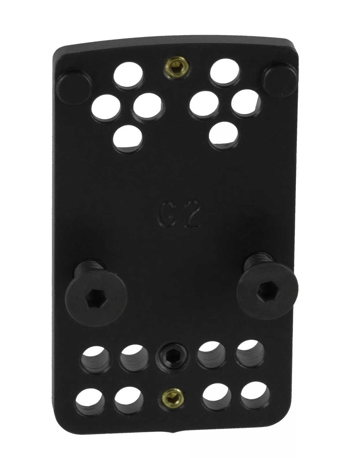 TruGlo TG8950G2 Optic MountBlack Nitride Fortress Finish Steel, Compatible w/Glock MOS Except 42/43, Dovetail/RMR Pattern Footprint Mount