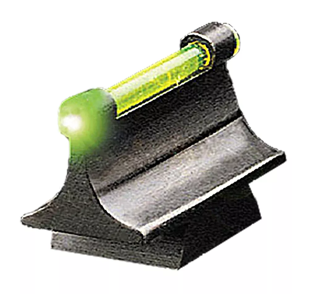 TruGlo TG95450RG 3/8" Dovetail Front SightBlack 0.450" Green Ramp for Rifles