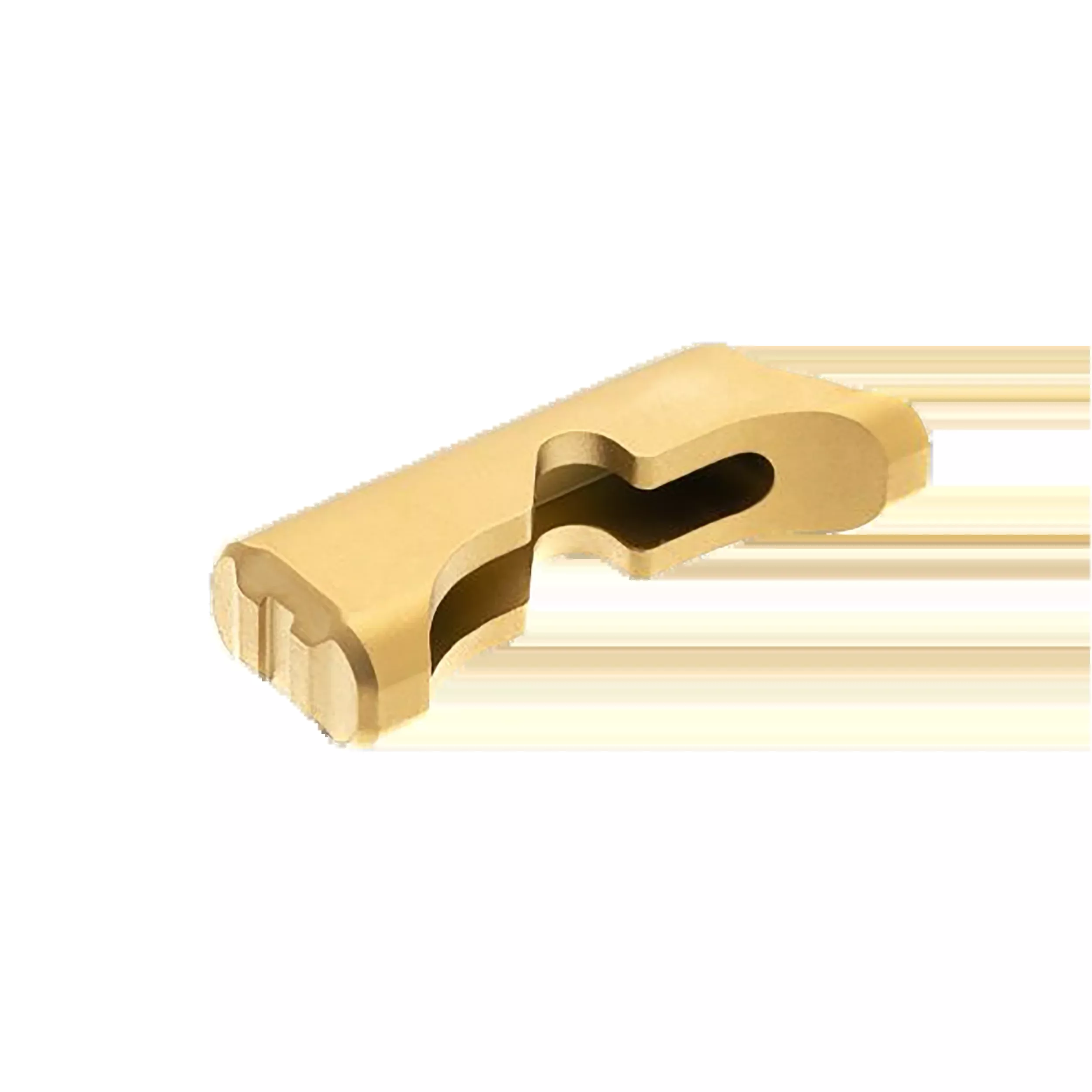 Tyrant CNC Extended Magazine Release for Springfield Armory Echelon, PVD Gold 17-4 Steel TDECHEMRGOLD
