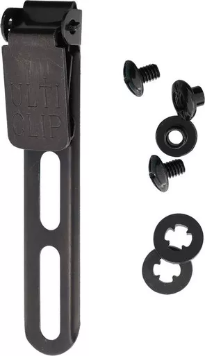 UltiClip Slim 3.3 Steel Holster Retention Clip Black - SLIM-3.3