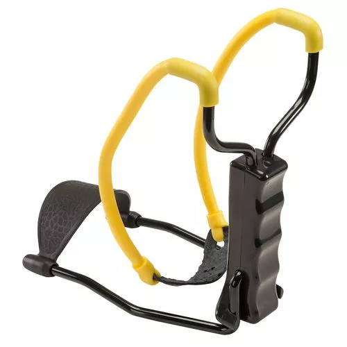 Umarex USA NXG ST11 Compact Slingshot Yellow Rubber Powerband Black Molded Handle