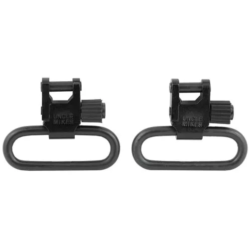 Uncle Mike's 14033 Super Swivel Quick Detach Tri-Lock Blued 1.25" Loop for Rifles or Shotguns w/QD Bases