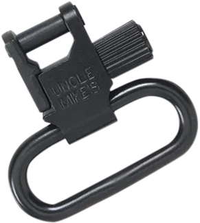 Uncle Mike's 14033 Super SwivelQuick Detach Tri-Lock Blued 1.25" Loop for Rifles or Shotguns w/QD Bases