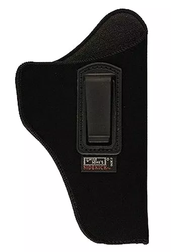 Uncle Mike's 76152 Inside The Pants Holster IWB Size 15 Black Suede Like Belt Clip Fits Large Semi-Auto Fits 3.75-4.50" Barrel Left Hand
