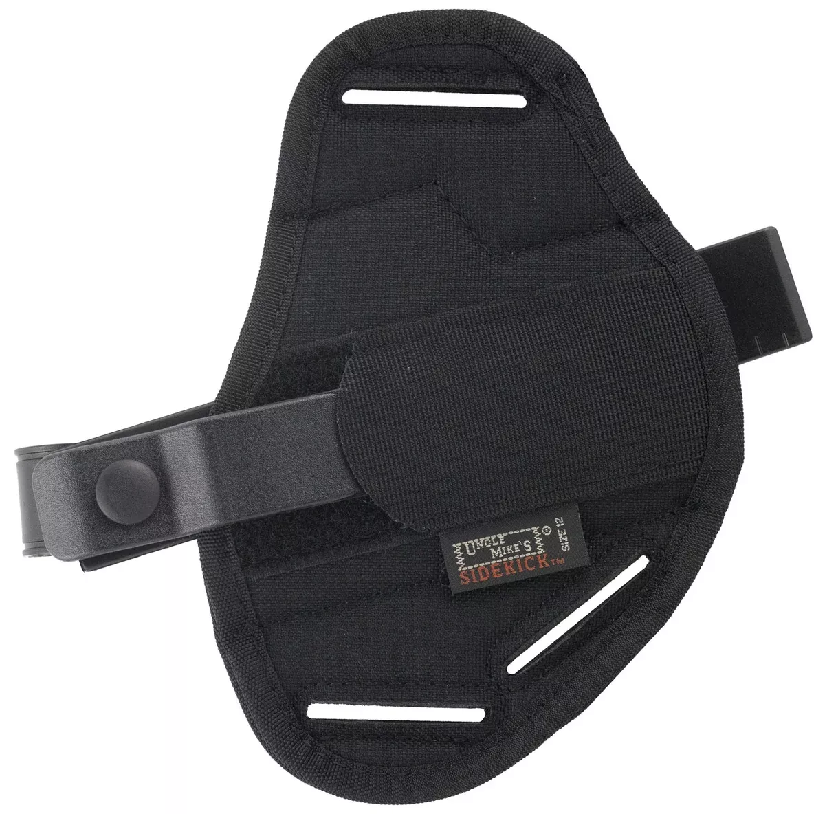 Uncle Mike's 86120 SuperOWB, Size 12, Black Kodra Nylon, Compatible w/Glock 26/27/33, Belt Slide Mount, Right Hand