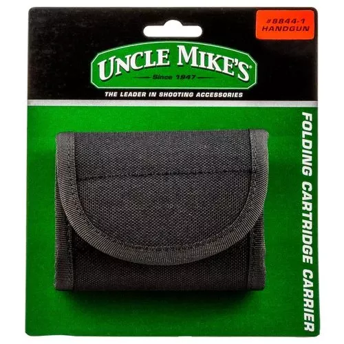 Uncle Mike's 88441 Folding Cartridge Carrier Handgun 12 Rounds Black Nylon