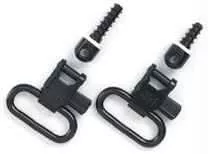 Uncle Mike's QD 115 RGS Swivel Black 1" Wood Screw 13112