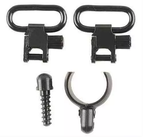 Uncle Mike's QD 115 SG-1 Swivel 1" Fits Most Single Barrel 12 Gauge .850" - .900" Black 1591-2