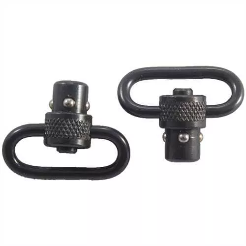 Uncle Mike'S Quick Detach 100 Sling Swivel Steel 1" QD-100 Loops only, 2-Pak