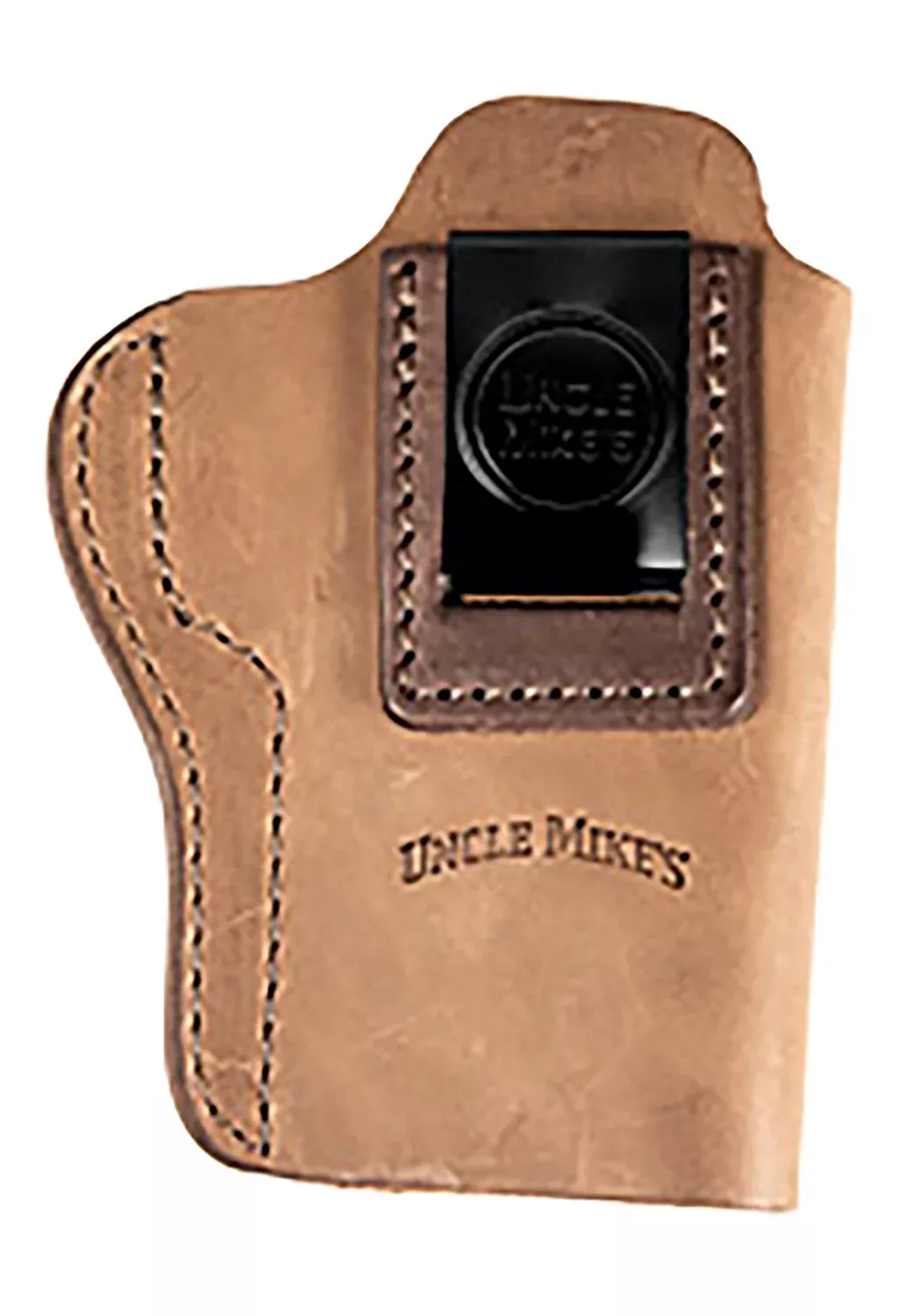 Uncle Mikes-leather(1791) UMIWB5BRWA Inside the WaistbandIWB Size 05 Brown Leather Belt Clip Fits Sig P320 Right Hand
