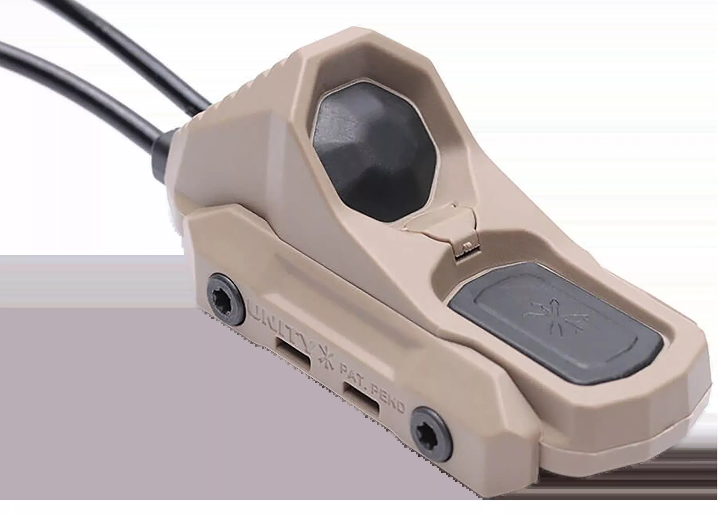 Unity Tactical Axon Sync FDE Dual-Button Remote Switch for SureFire/Crane Laser