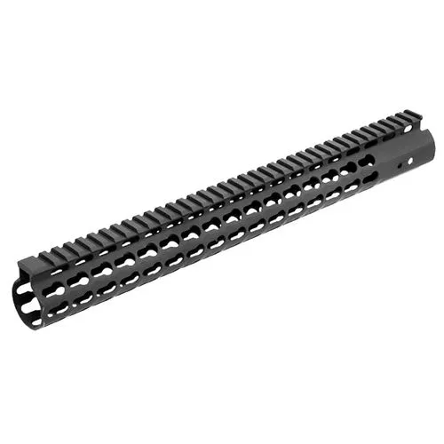 UTG Pro MTU019SSK AR15 Super Slim Keymod Rifle 6061-T6 Aluminum Black Hard Coat Anodized