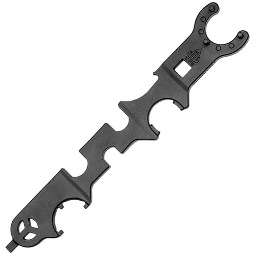 UTG TL-ARWR01 Armorers Combo Wrench Black Phosphate Steel AR-Platform