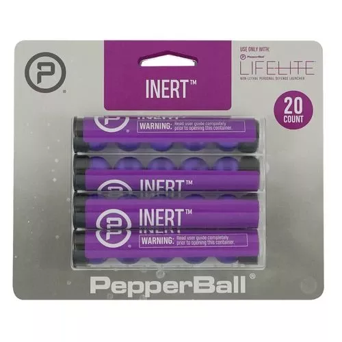 UTS/PEPPERBALL 100841105 Inert0.68x7.2 Projectiles 20 Rounds