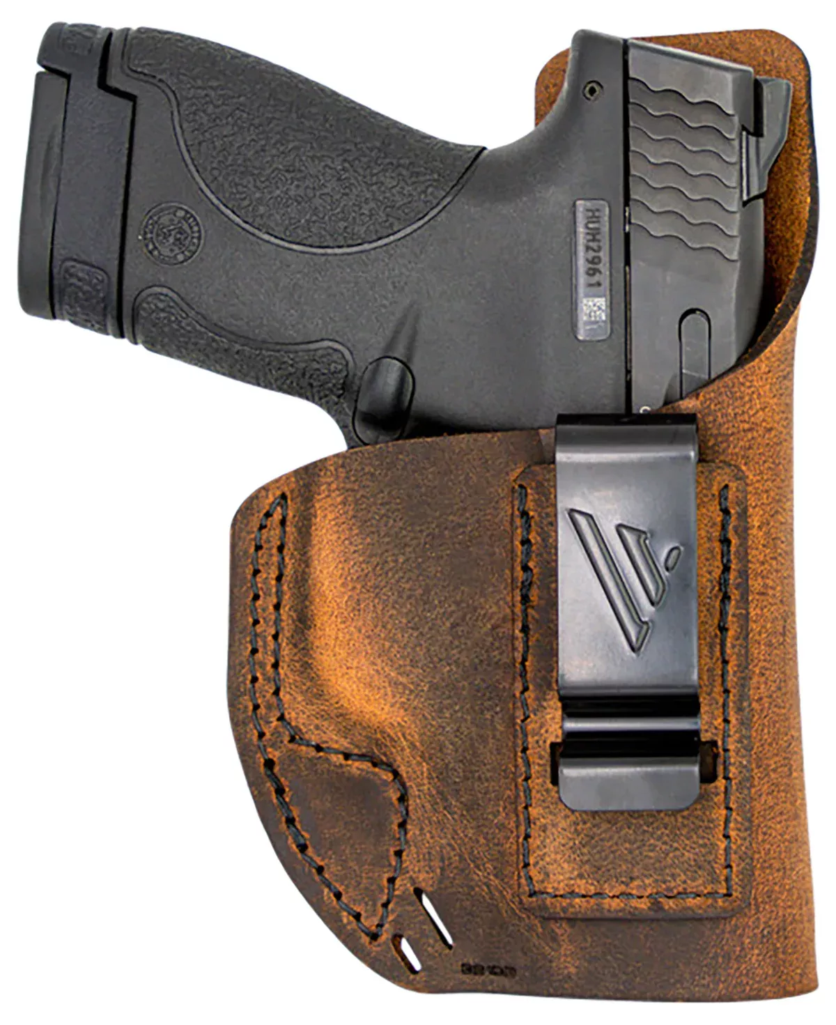 Versacarry 32103 ElementIWB Size 03 Brown Leather Belt Clip