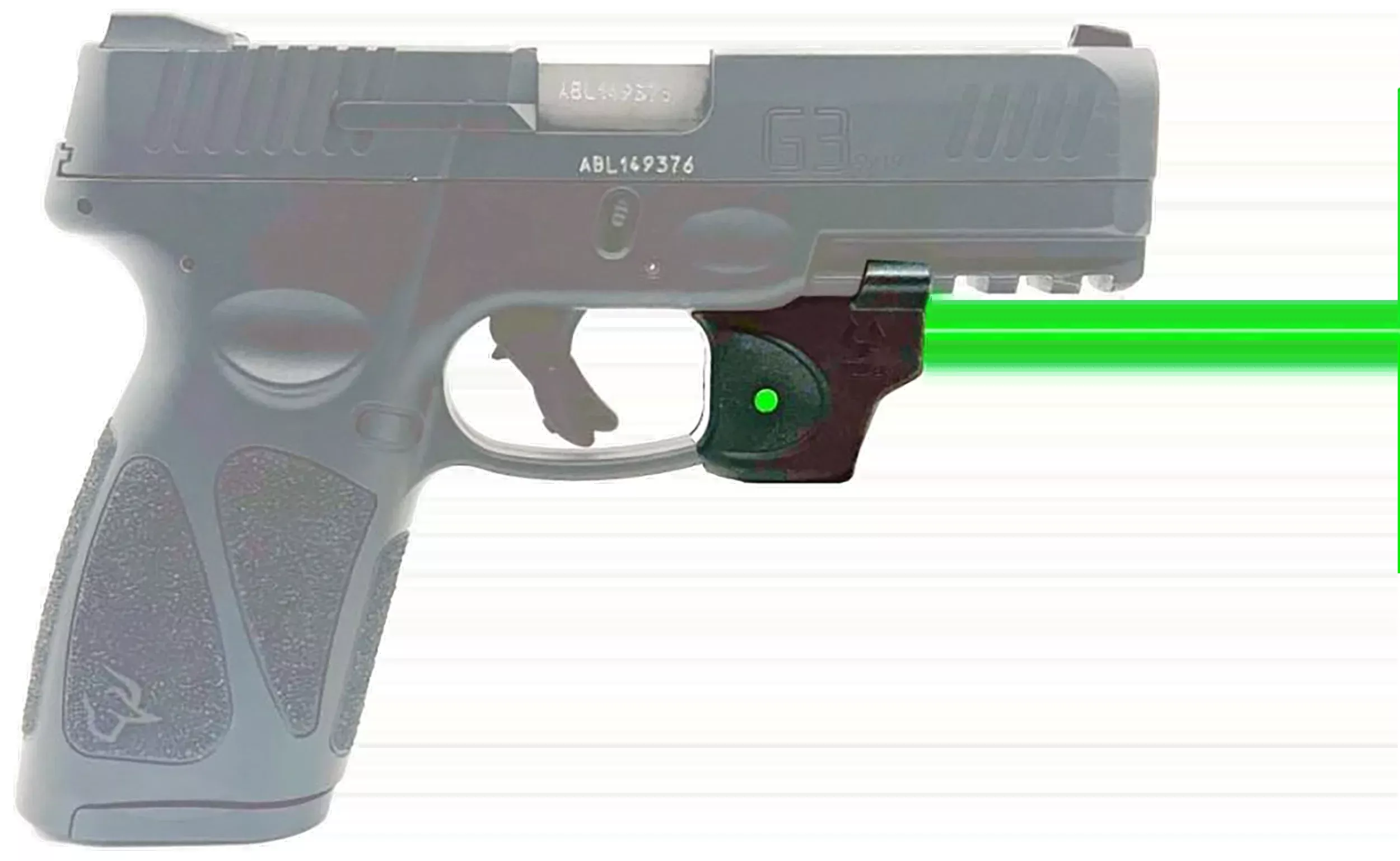 Viridian E-Series Green Laser Sight for Taurus G2C/G3/G3c/G2S/PT111/G2 Black