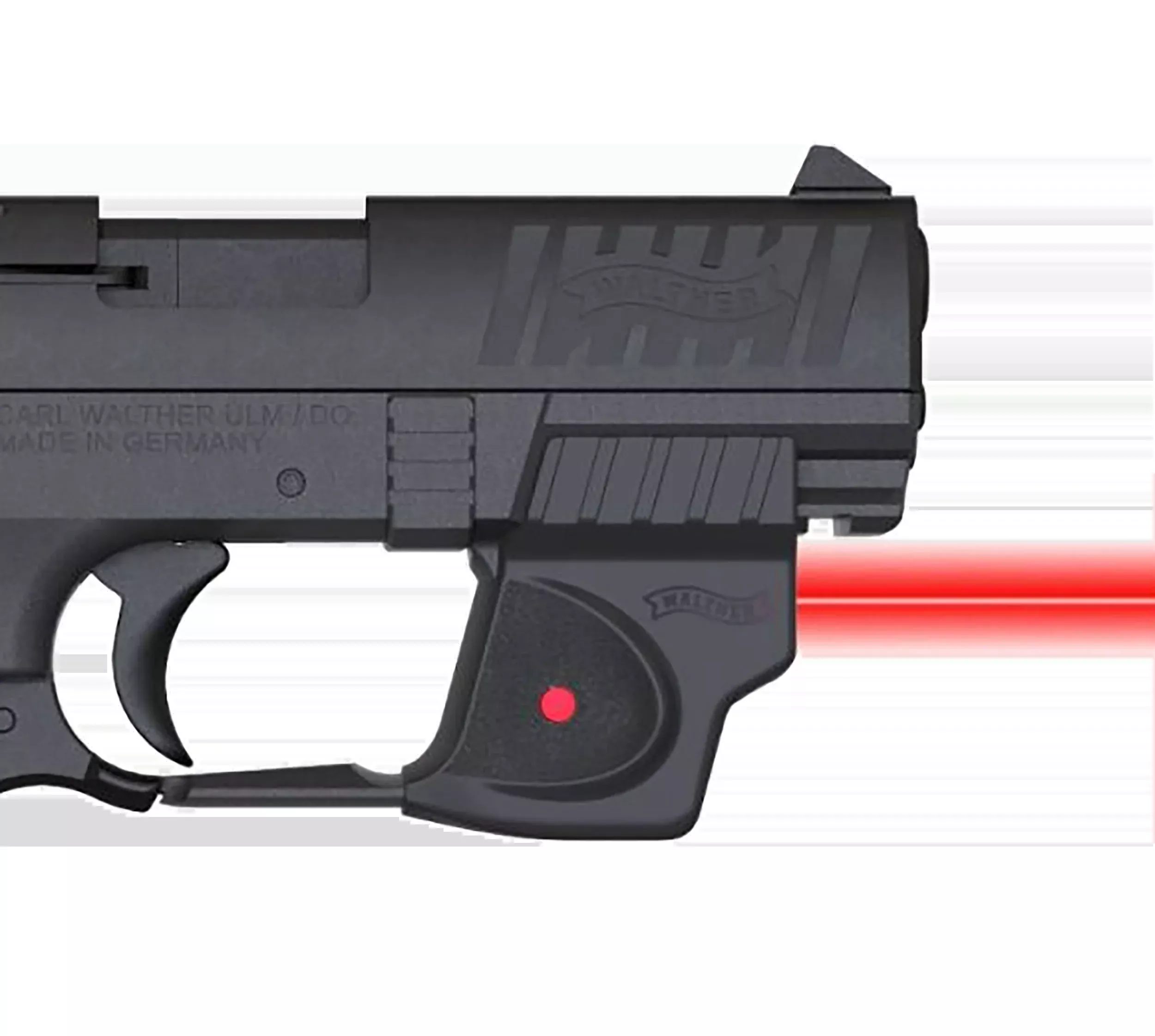 Viridian E-Series Red Laser Sight for Walther P22 Trigger Guard Mount Black